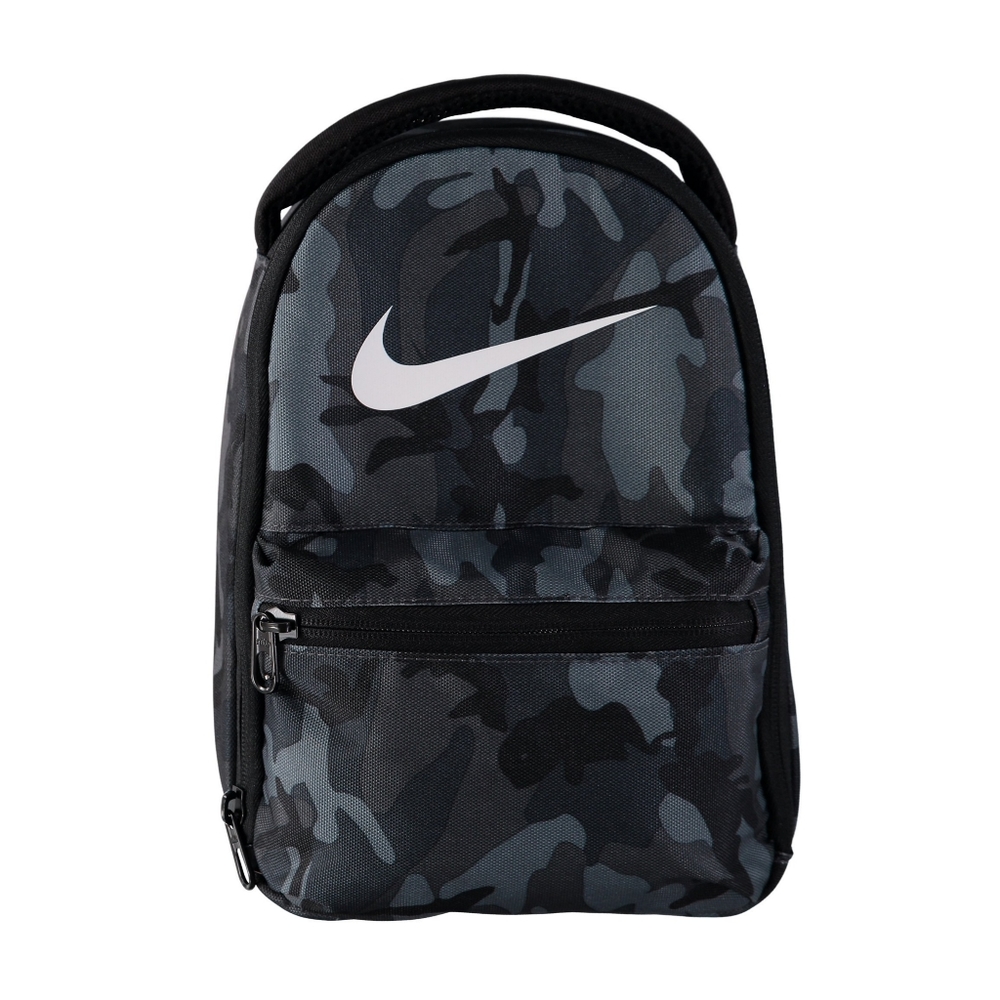 Nike Gray Camo Print Insulated Tote Lunch Bag